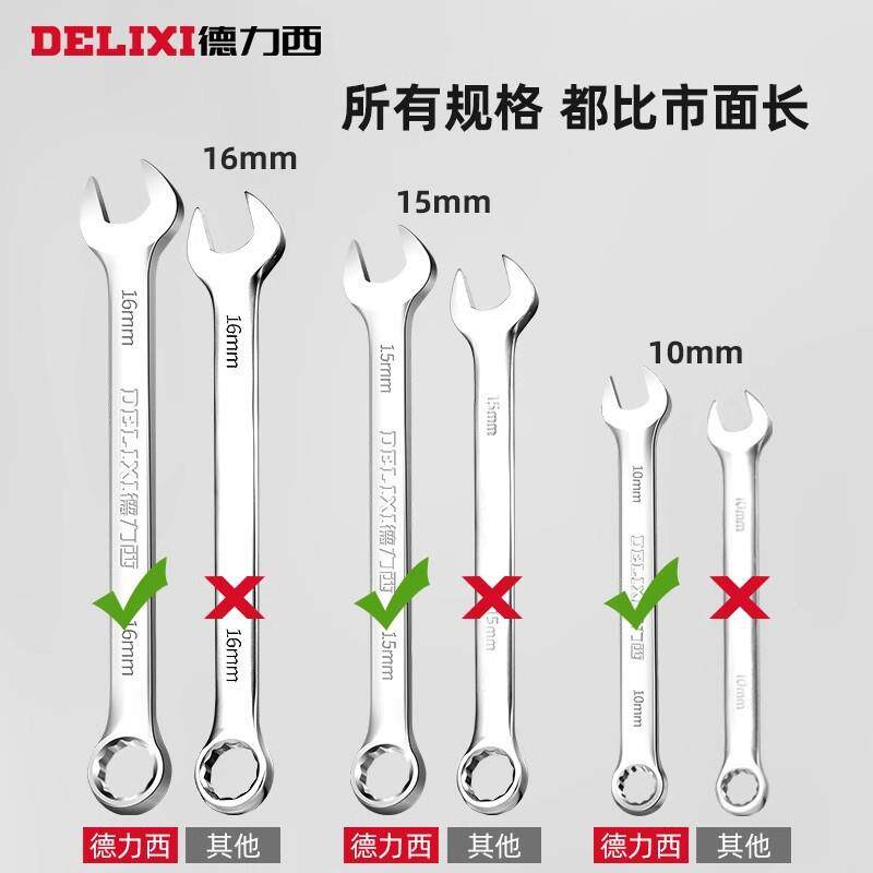 现货扳工具套23240装扳梅花子工具大全套棘轮扳板手两用开口手手