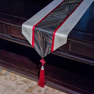 桌新中桌旗客式厅餐桌电视柜茶几布道艺床旗巾20ZQ011古典茶中国