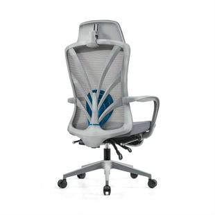 办室电脑可躺旋转家用睡带脚踏K268升降透气椅椅人体工午学椅公午