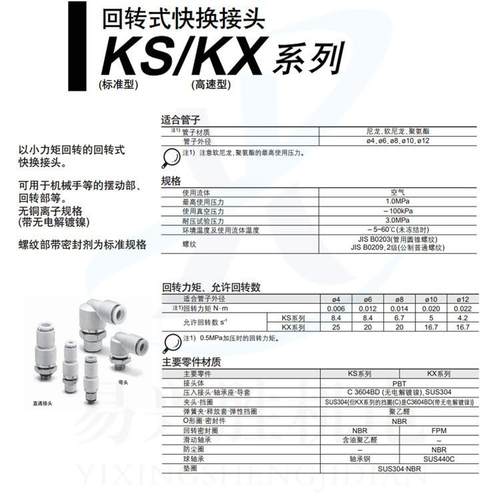 现旋接头K转SL0-0货1S6转1/8低力矩回KSL06-016转快换接头