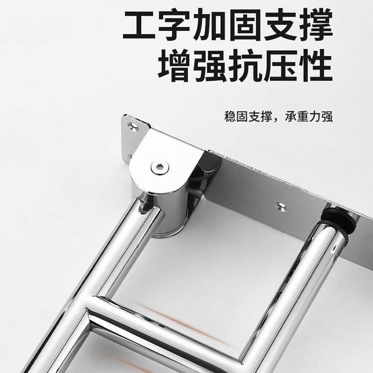 不锈钢扶疾可手老人残人助摔力防卫浴扶手滑防无障碍折叠U型扶手