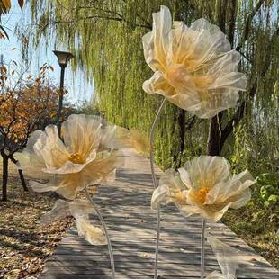 美布置摄影台场景客厅橱窗纱陈装花商12345678场摆件婚礼饰路店引