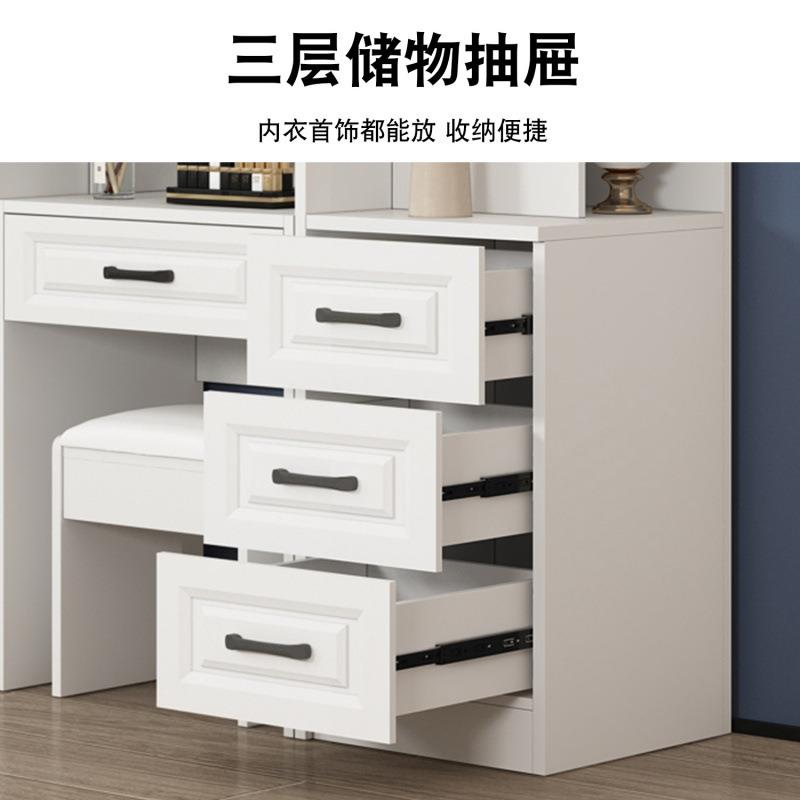 欧式衣柜实QQC室木推拉门梳妆台家带用卧移门大橱衣柜经济型现代