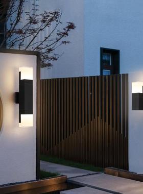 025新款户防外led2双头壁灯水室内墙壁灯感应亚力壁灯上下发XP-06