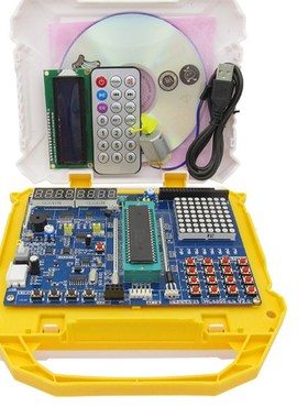 普中科技5单片机开发板HC6800-ES V2.0学习板STC89C5系列大学生