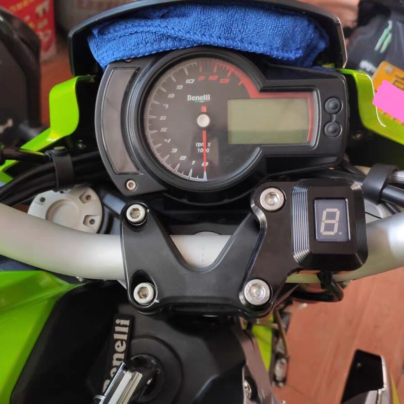 黄龙摩托车档位显示器BJ300GS/BJ/BN/TNT600/ 防水款改装配件