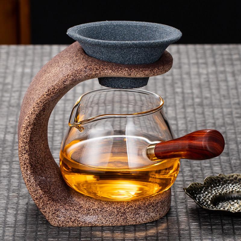懒人泡茶架过滤公道杯茶漏套装茶滤支架功夫茶具配件易泡架茶漏架