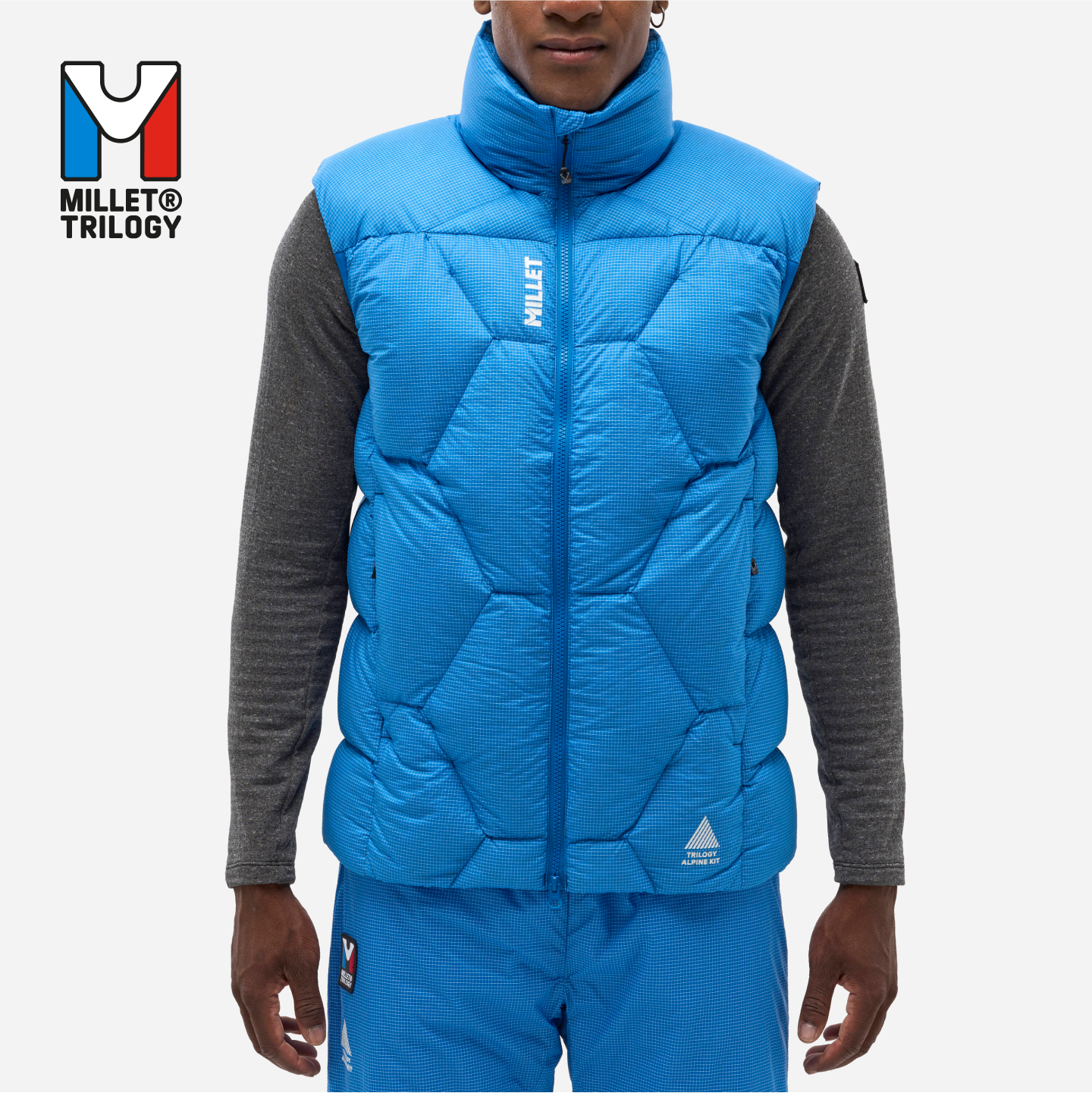 MILLET三部曲男士羽绒马甲