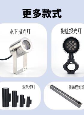 地公园道广场过地灯抱柱12W户外酒店别墅柱子拱形门嵌WB2064L2D入