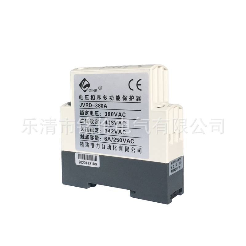过欠压断相相序保护器 JVRD-380 380A 380B三相电源监视继电器