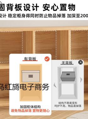 书架地落置物架儿自童书架由组合格子柜学教室阅读架生靠墙WIQ收