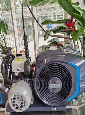 德国宝BAUER100华AUER100移动式呼吸空气压缩机气工B业空器气呼吸
