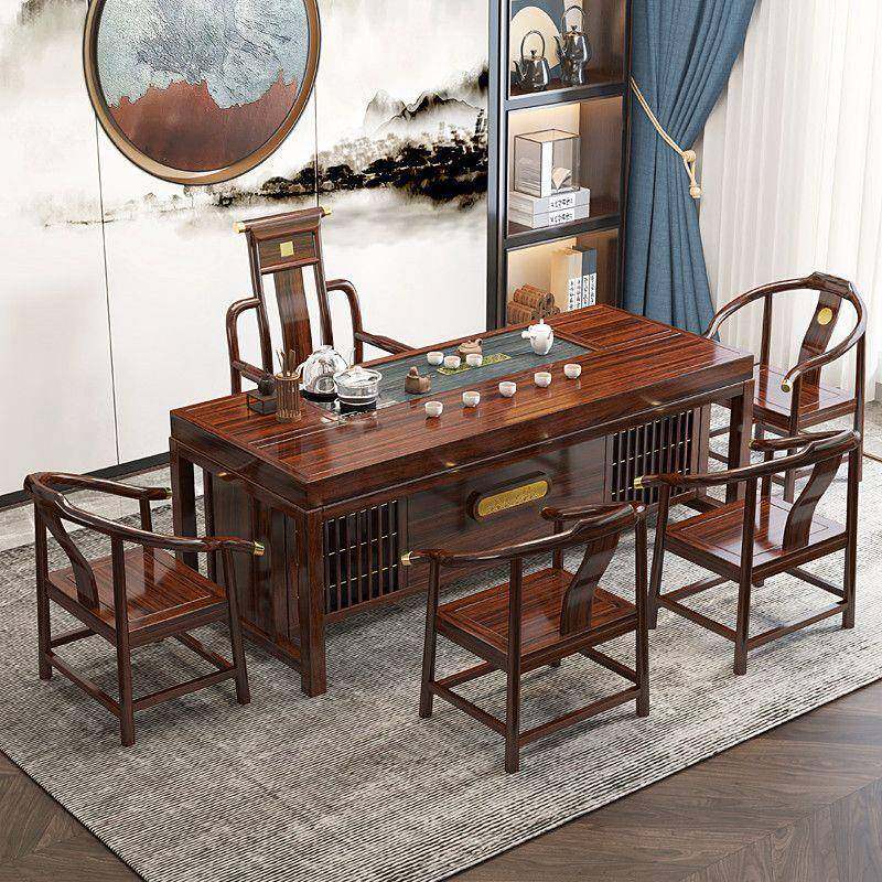实木茶桌椅组合带茶水柜办公室具套装一体喝茶办几公两无品牌/茶,基础建材,脚轮/万向轮,淘宝优惠券,粉丝福利购,淘宝优惠卷