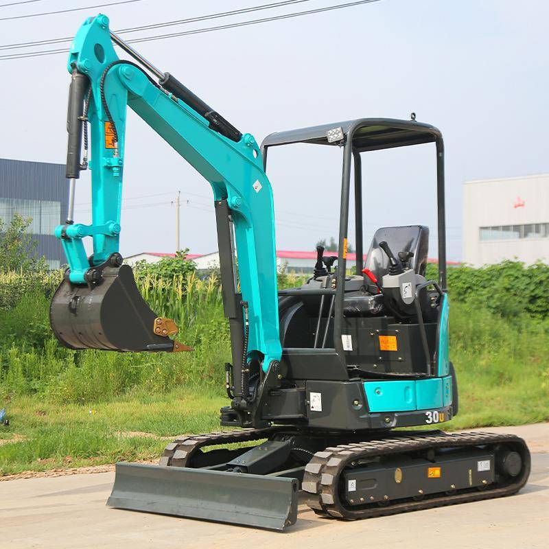 农用小挖机旱厕程改造工出租机微型室内用多功能吨小钩WZA型3挖掘