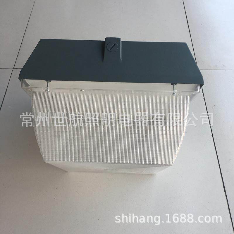PC方形油站灯含8顶0瓦光源防水驱动方形油站配无极灯嵌入式吸式装