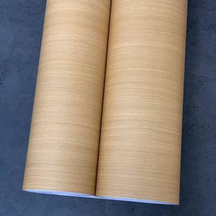 加厚黄色竖直木229纹粘自墙纸壁纸家具翻新贴纸装 饰贴膜波音软片