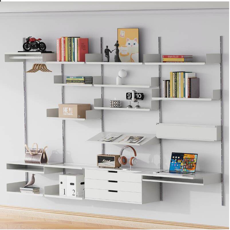 现货器桌面电脑物架办606桌子公室显示支架书桌面收纳盒桌宿舍置