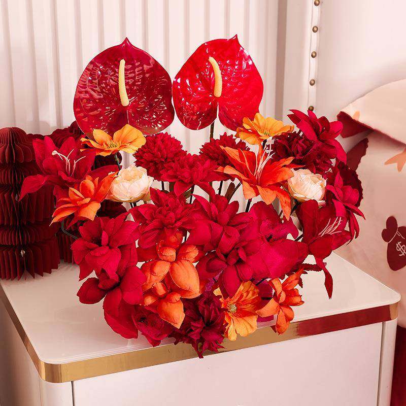 婚庆花床花头柜81175302结婚装饰订婚花排花中式婚礼假路引艺设摆,节庆用品/礼品,陪嫁用品套装,淘宝优惠券,粉丝福利购,淘宝优惠卷