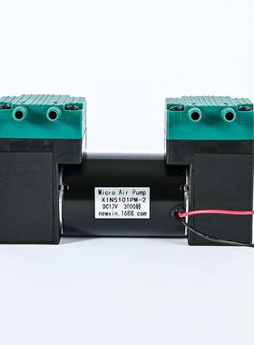 50PM1-19912微型0隔膜直流22V双头泵小型12V气泵无油静音真空泵