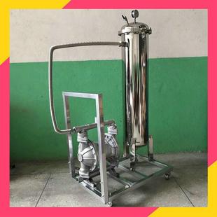 光液过滤系统抛光液循环过机去除光液中 DS粒再利 抛杂质滤颗DLZ