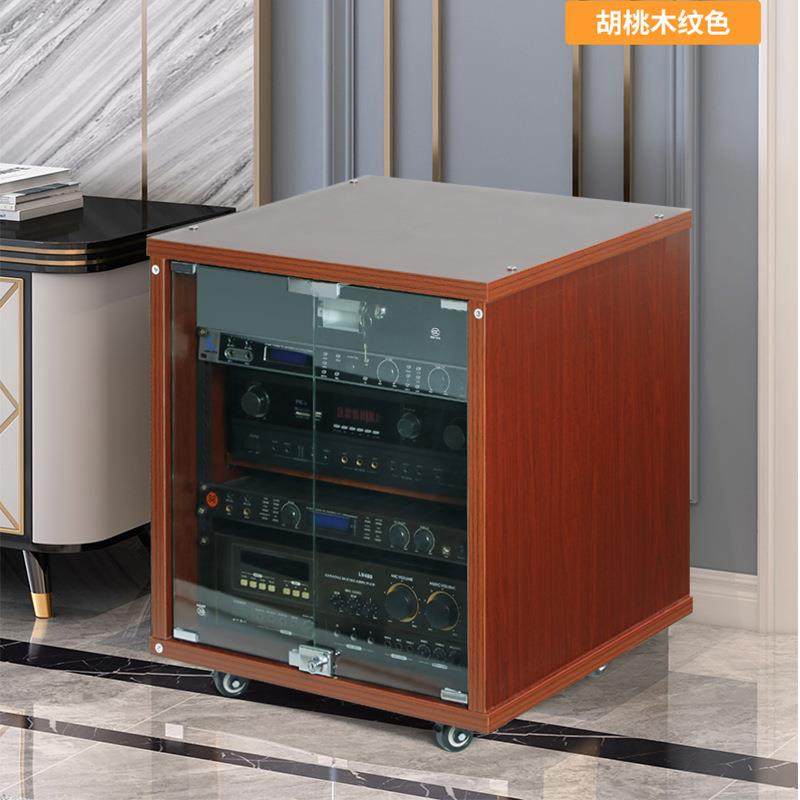 1箱2U功放机1k6U影院机柜视调音台听机架家庭tv音响设备话筒影院