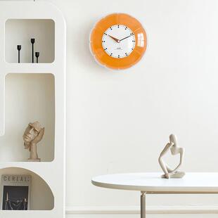 WMOZOO屋准免打孔客厅家挂钟钟表泡泡球挂钟桌面摆件时气钟用TYOS