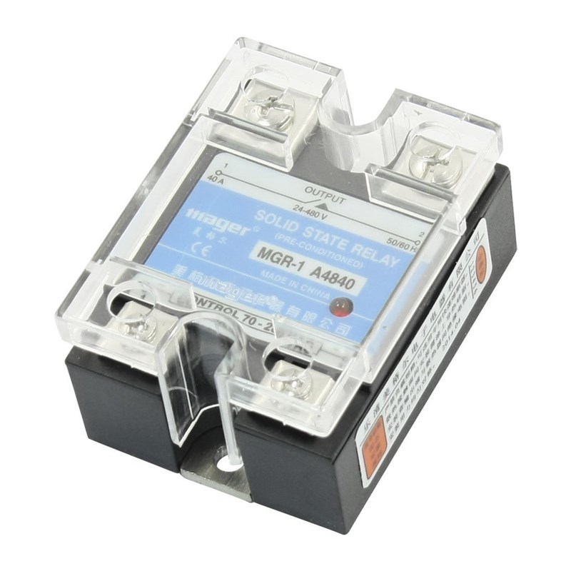 SSR美格尔单相固态继电器40A 220VAC-AC MGR-1 A4840交流控制交流