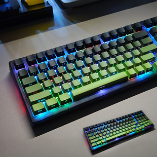 NDIY KY98三模无线蓝牙有线机械键盘游戏电竞专用男生静音客制化
