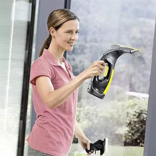 热销 20W 白色无绳可充电自动便携式玻璃清洁器擦窗器,带 2200mA