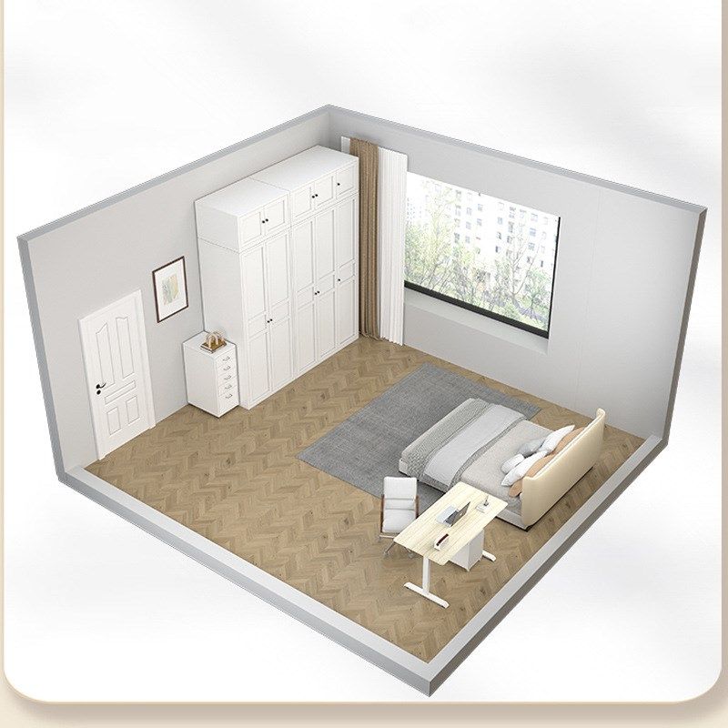 钢制衣柜家用简约意式极简风新款2023爆款卧室铁艺储物金属衣橱,住宅家具,独立衣柜,淘宝优惠券,粉丝福利购,淘宝优惠卷