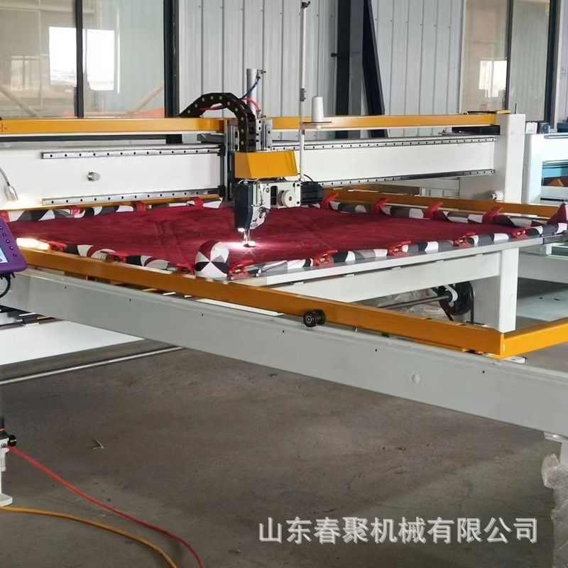 平铺夹被款做被子机器家纺店圆筒绗缝机 平板式电脑绗缝机,机械设备,其他机械设备,淘宝优惠券,粉丝福利购,淘宝优惠卷