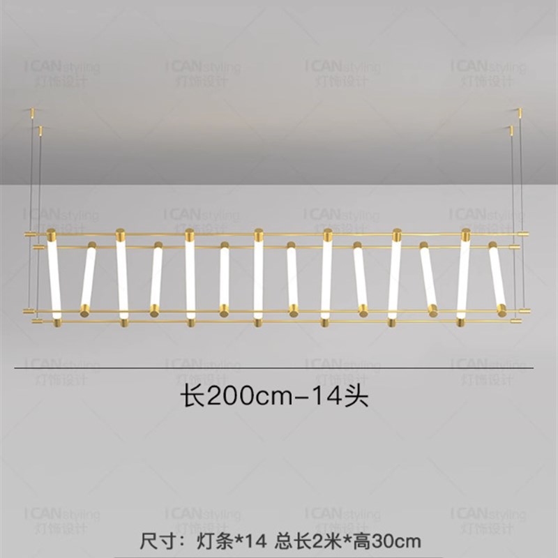 中山灯具设计师吊灯工作室灯饰极简创意办公室吧台马扎艺术餐厅灯