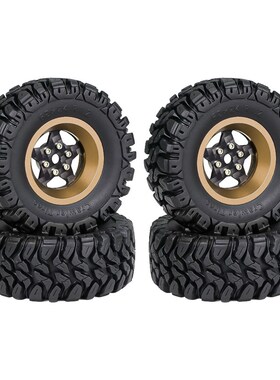 TRX4M 1.2英寸轮胎 碳纤维轮毂 攀爬车铝合金轮毂 SCX24 FMS 1/18