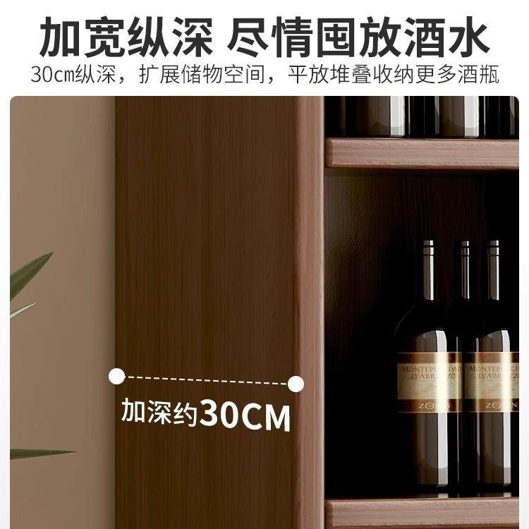 实2木生态板中酒柜靠墙客厅置物展家示柜商IZR用酒架205年新款用,住宅家具,书架,淘宝优惠券,粉丝福利购,淘宝优惠卷