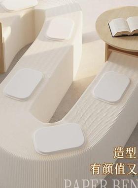 折叠长凳纸凳户子伸缩人沙发凳风琴纸FVC凳长懒凳条可收纳入矮凳