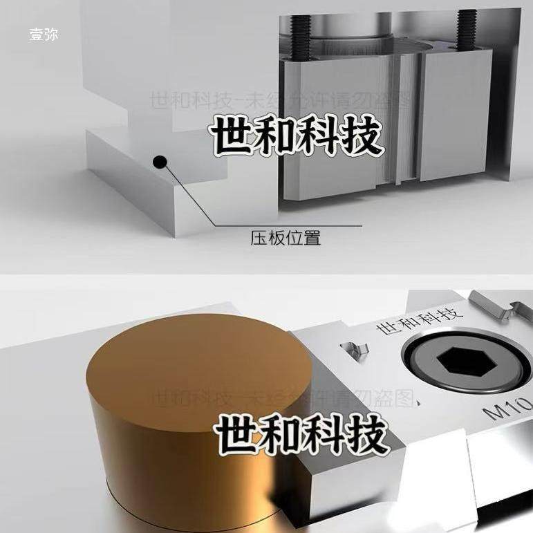 气OK夹动具工装623加长2468工位斜楔式多工位夹紧器并列固定虎钳,五金/工具,其它夹持类工具,淘宝优惠券,粉丝福利购,淘宝优惠卷