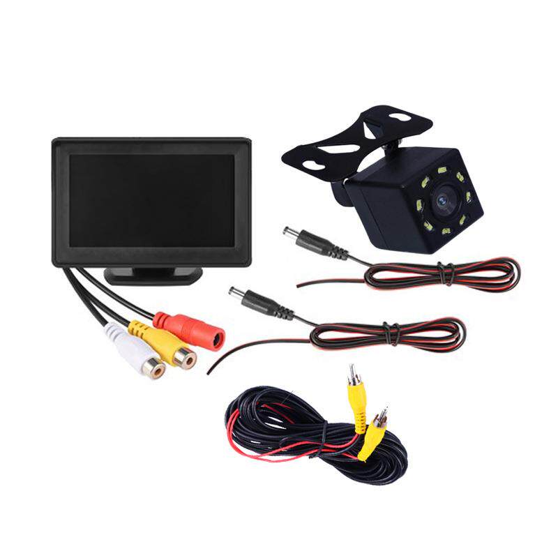 4.3视寸两式显示器车载液晶显示屏路视台频输入无线倒车后YXF优先