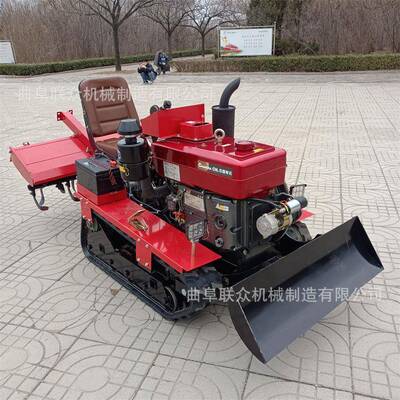 款履带式拖机拉农用大马力水旱两用旋耕机多EPK功履能带新微耕机