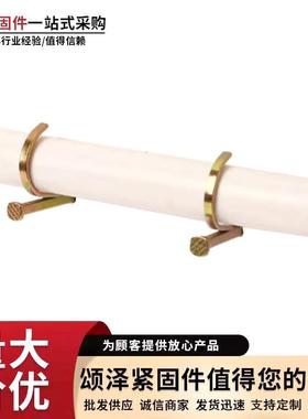 厂价高强度水加管钩钉镀锌硬000323管夹管水码钉勾4分6分1寸管钉