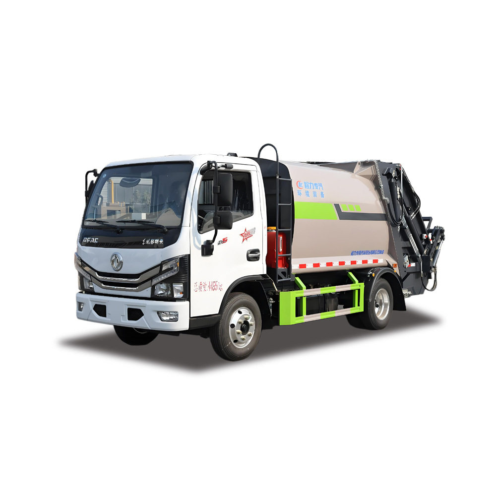 东风原厂底盘 多利卡6方蓝牌压缩垃圾车 高强度箱体 终身售后保障