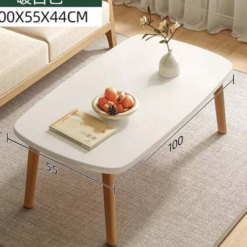 可折叠PGU桌茶小几小户型客家用茶几餐桌厅两用卧室矮桌实木简约