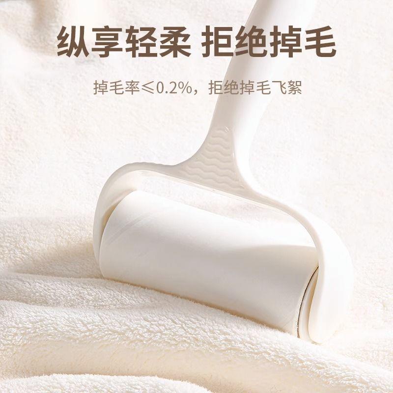 XIY厚浴巾女家用洗澡速用吸水干不掉加毛不掉色可裹大人专保暖加