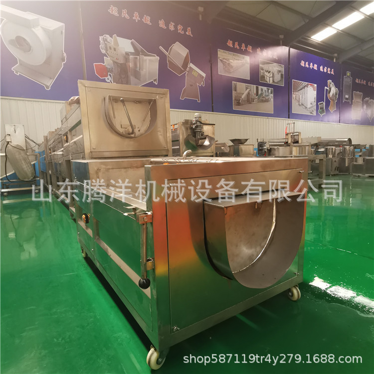 全自动毛辊土豆清洗去皮机