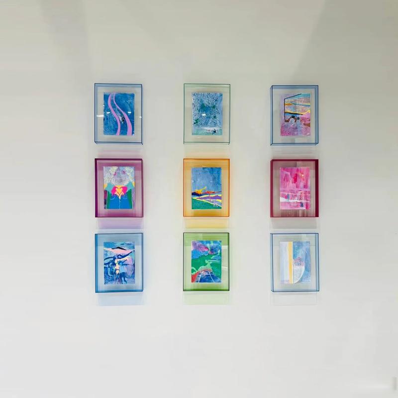 装饰画创意售办楼处板间画玄关走廊过道装饰样公室会议室ZKV挂画