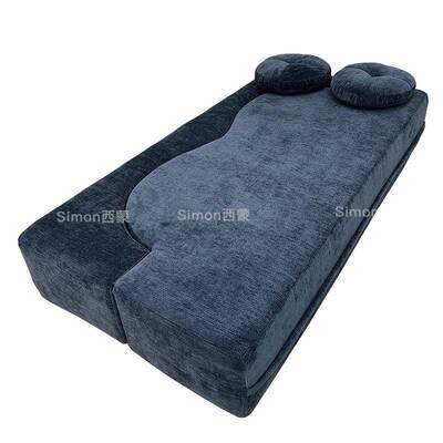 25款压C001缩沙尔发小折两用沙发床雪尼布艺沙发叠户型双人沙发