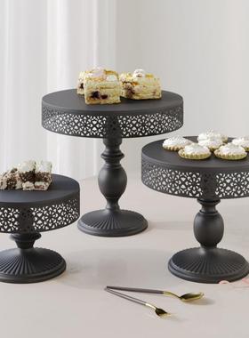欧架式铁艺冷蛋婚糕dgj08101架套装庆甜品台摆件点心酒会舞会道具