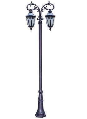 工直外销户双欧头铸铝式庭厂院小区IPQ照明路灯户外LED防水园林景