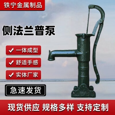 厂家直销普通铸铁挂墙手压水泵