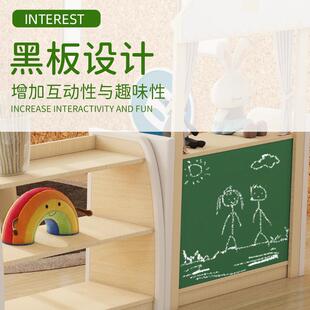 棉悠悠列家具实育木区AMZ角组合家具托系班桌子椅子玩具托柜