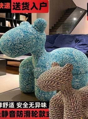 小马椅网红骑马通小厅狗椅小朋友DEH小孩子儿童凳卡可爱客创意摆